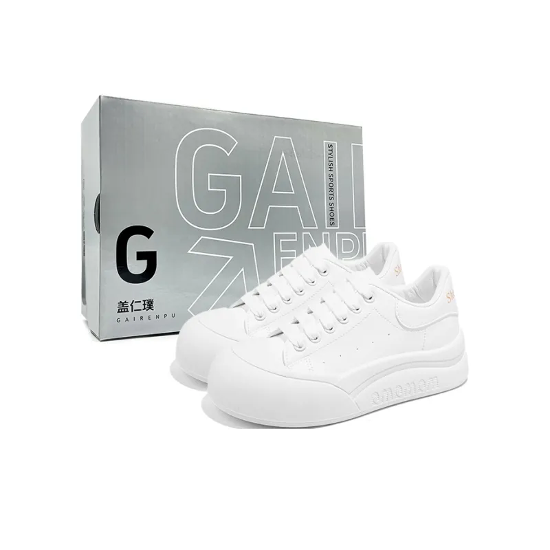 Gai Renpu Anti Slip Wear Resistant Low Top Skateboard Shoes Women's-0