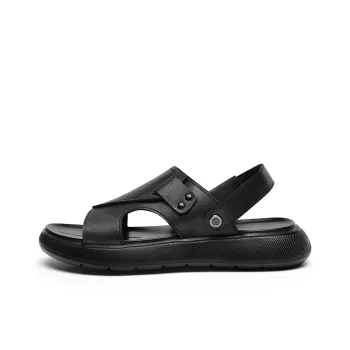 VOLO Beach Sandals Men Black/Gray