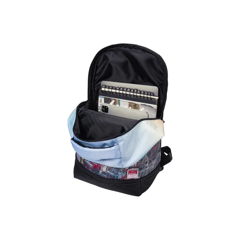 Spare No Pains. Polyester Backpack Unisex Multicolor-8