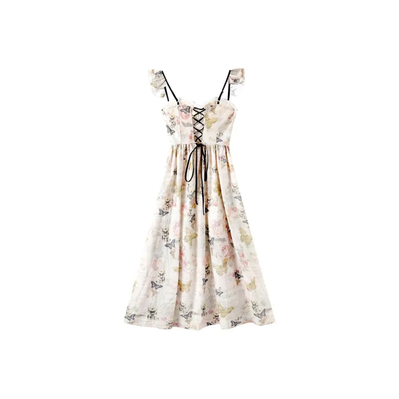 Mu Xiao Xin Short Sleeved Dress Women's-1