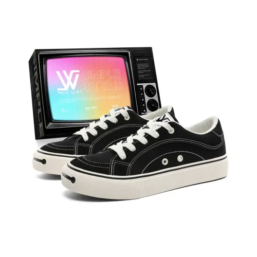 White Sands Anti Slip Wear Resistant Low Top Skateboard Shoes Men's