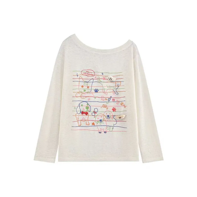 ABCMININ Regular T Shirt Women's-0