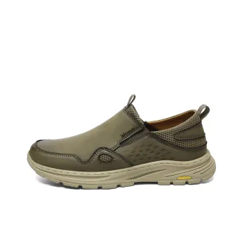 Wen Nai Casual Shoes Men's Khaki