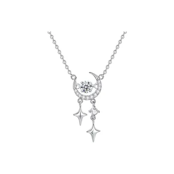 Ascending S925 Silver Necklaces Women's