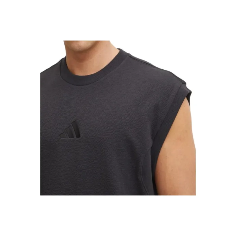 Adidas Free Shipping With AdiClub Elevated All Szn Cloud Jersey Sleeveless Crew Tee-4