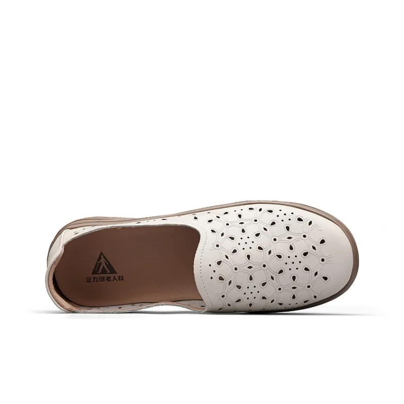 ZULIZ Small Leather Shoes, Nurse Shoes Casual Single Shoes Women's-11