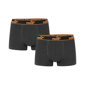 PUMA Underpants Men's 2 Pack Heather Gray