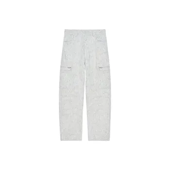 Givenchy Loose Fit Pant With Cargo Pocket And Zip