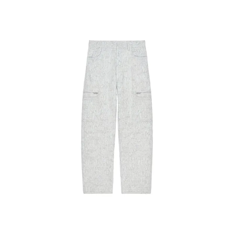 Givenchy Loose Fit Pant With Cargo Pocket And Zip-4