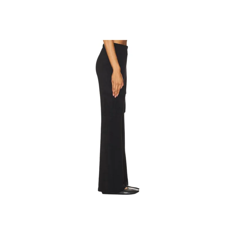 GOOD AMERICAN Cargo Pants Women's Black-2