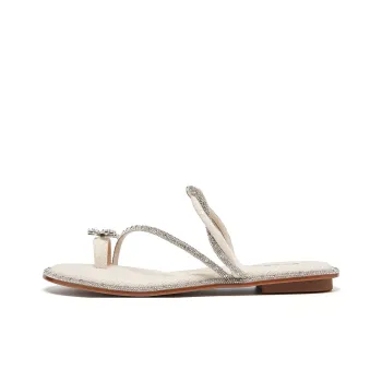 ST&SAT Rhinestone Quick Dry Antibacterial Massage Mule Sandals Women's