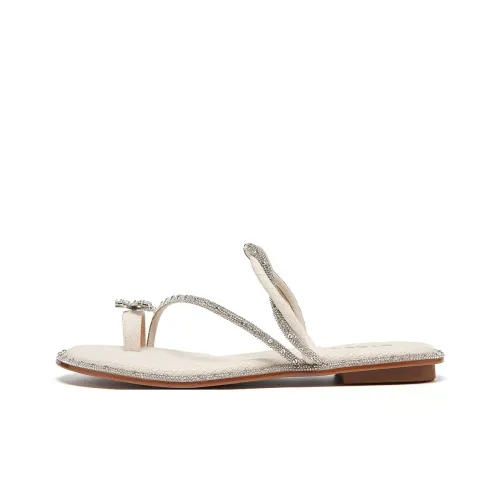 ST&SAT Rhinestone Quick Dry Antibacterial Massage Mule Sandals Women's