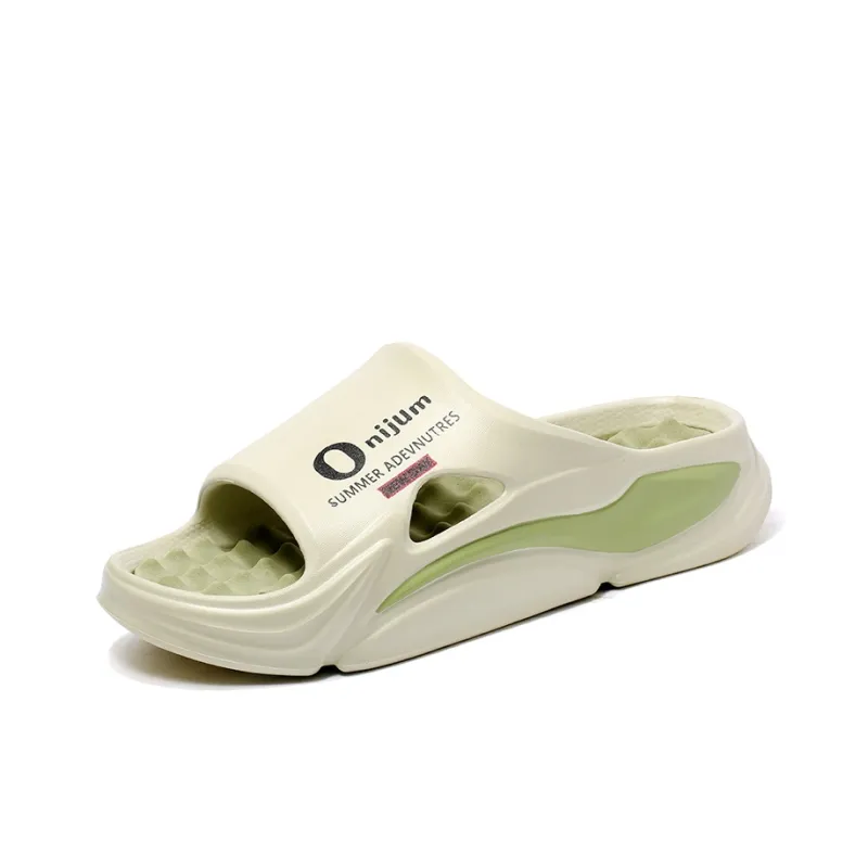 CariteSport EVA Quiet Slip Resistant Odor Resistant Abrasion Resistant Quick Dry Cushioning Slide Slippers Unisex-11
