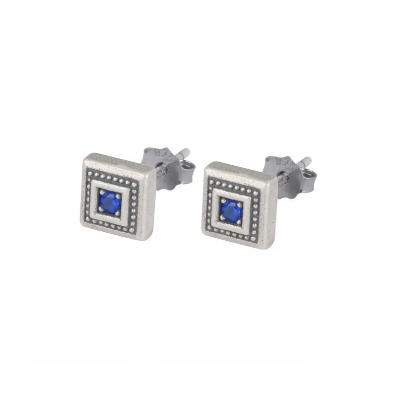 BLESSED BULLET Alloy Stud Earrings Men's-6