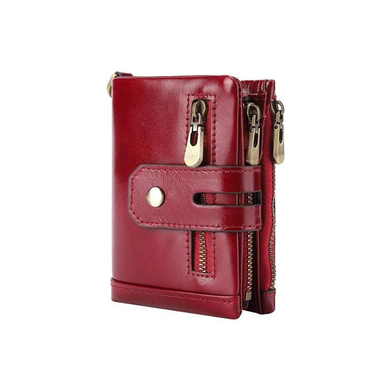 Yalu Polyester With Cow Leather Wallet Men's Multicolor-4