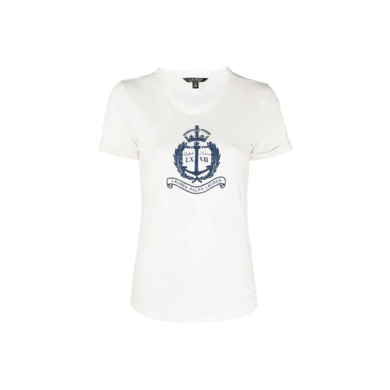 Polo Ralph Lauren T Shirts Women's White-0