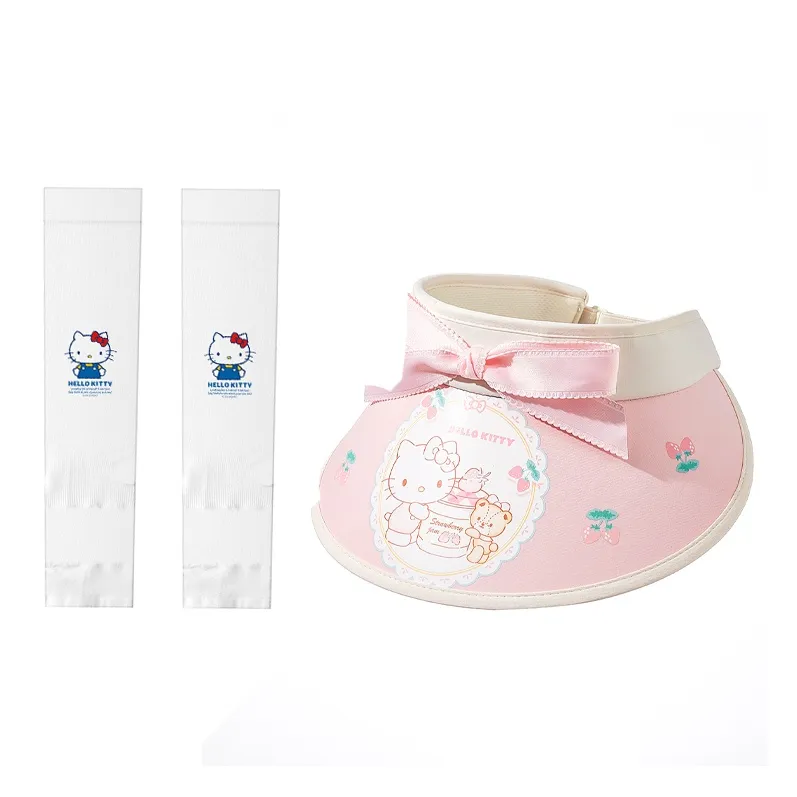 Hello Kitty Sanrio Series Polyamide Sun Protection Hats Women's-0