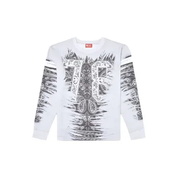 DIESEL T Norm Ls R1 Long Sleeved T Shirt