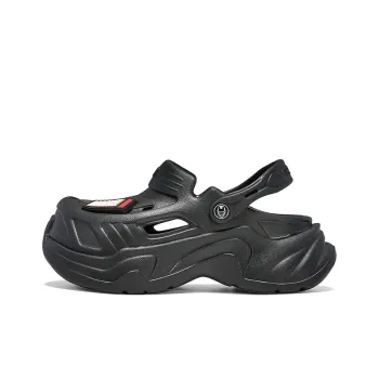 MARVEL x OGR Iron Man MK 50 Size 5 Clogs Unisex Black