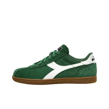 Diadora Anti Slip Wear Resistant Low Top Skateboard Shoes Men's Green
