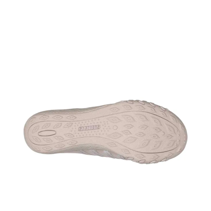 Skechers Breathe Easy Shock Absorbers Low Top Casual Shoes Women's Taupe-5