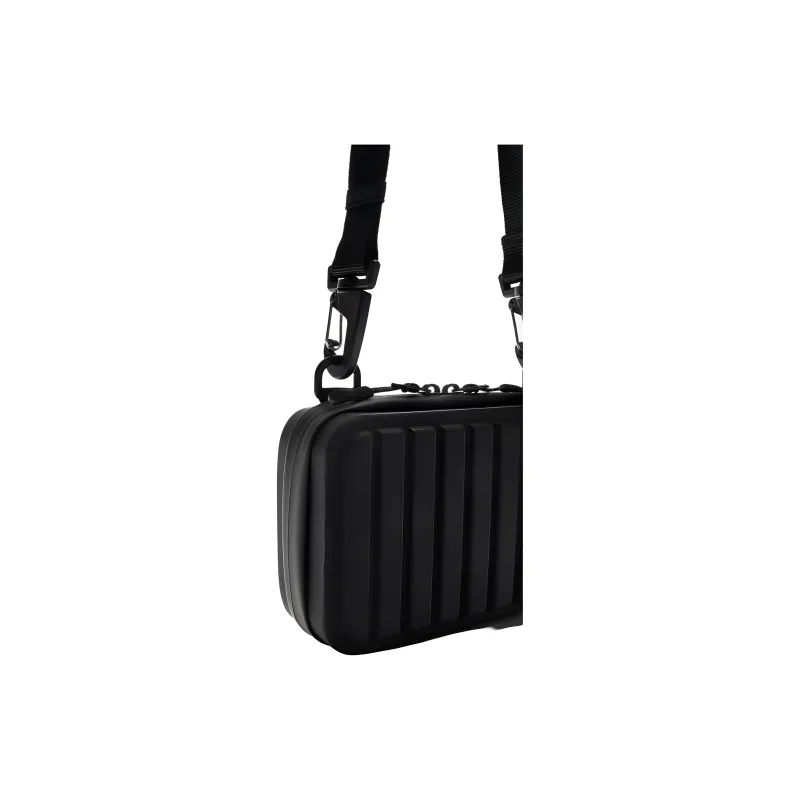 ZARA Acrylonitrile Shoulder Bag, Crossbody Bag Men's Black-2