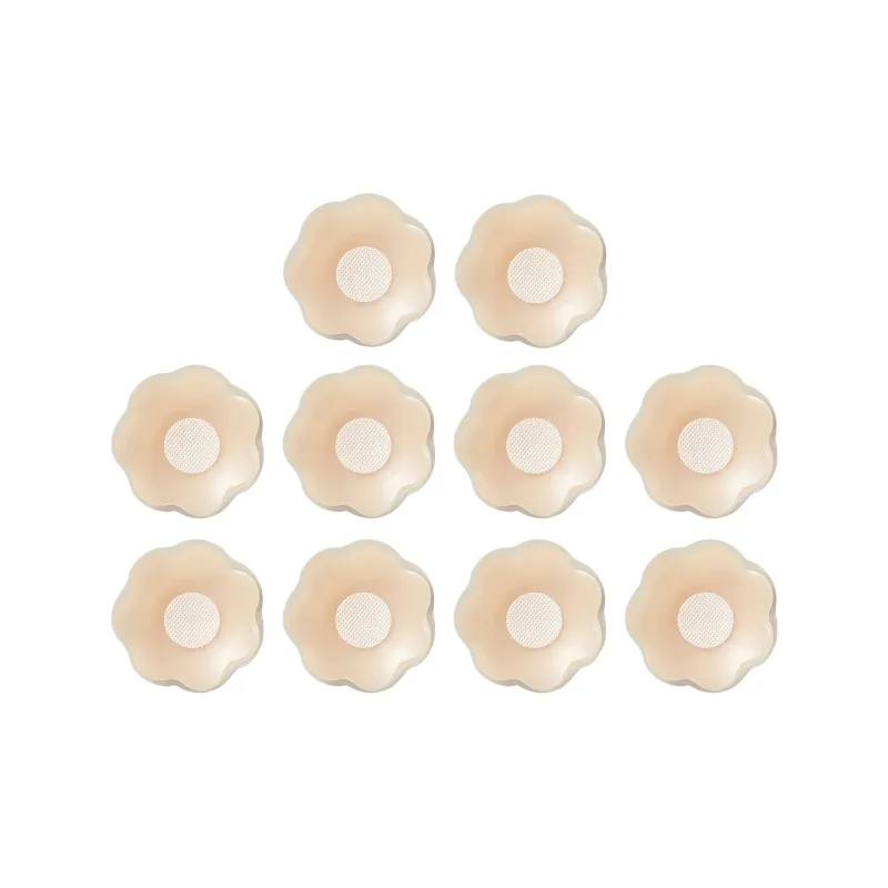 Flowers In Water Nipple Cover Women's 10 Pairs-6