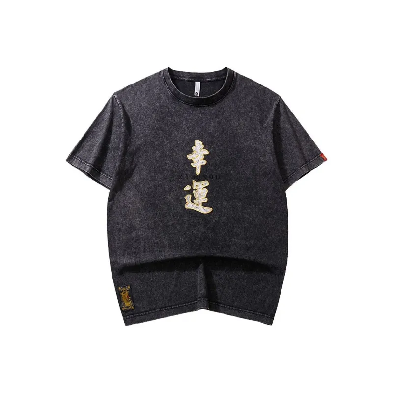 PANDA ADEVIL T Shirts Men Black-0