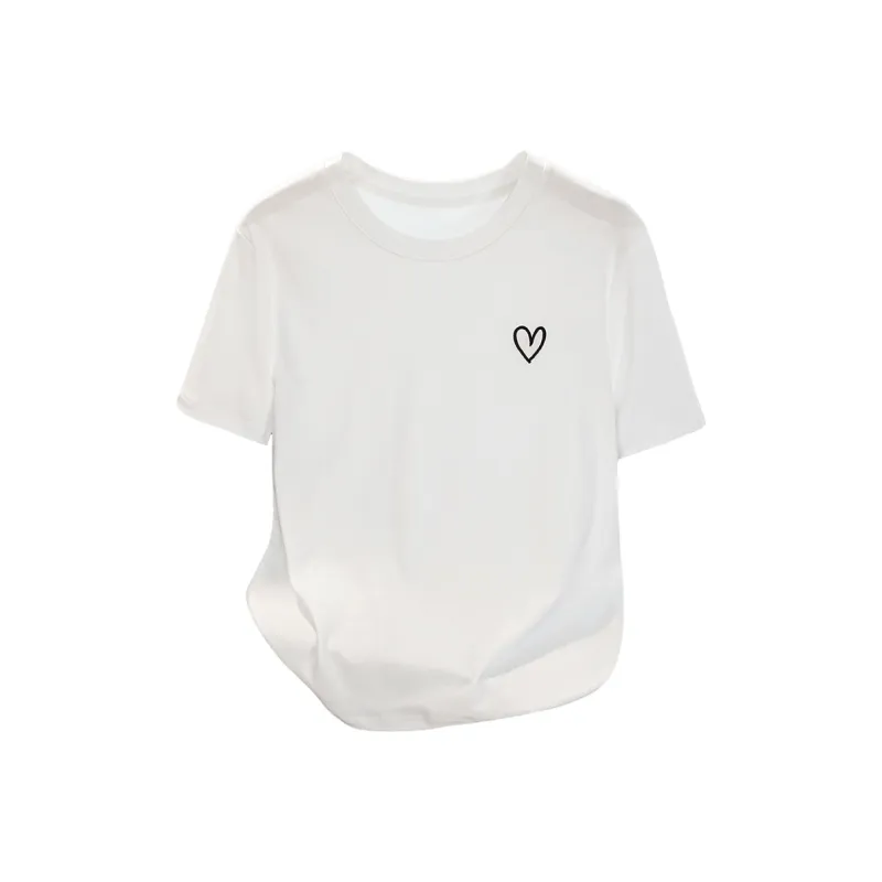 TOUCH Set in Sleeve T Shirt Women's-0