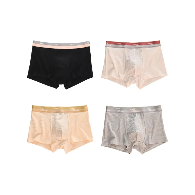 PLANDOO Underpants Men's 4 Pack-5
