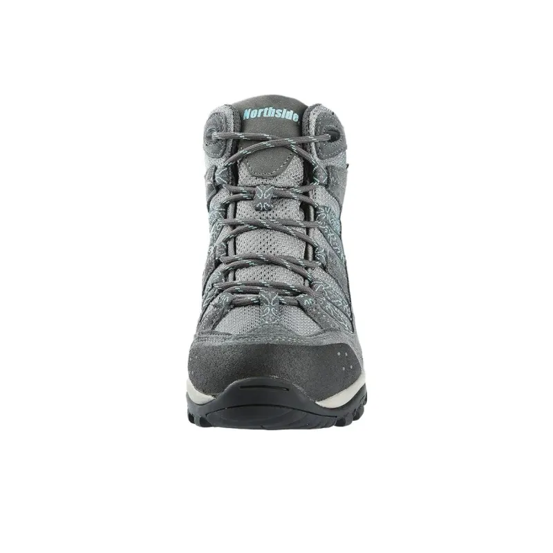 NORTHSIDE Anti Slip Wear Resistant Mid Top Hiking Shoes Women's Gray-2