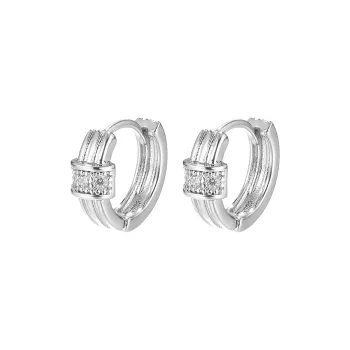 Clect Synthetic Cubic Zirconia Earrings Women's