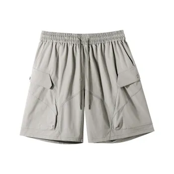 Muscle Dog Casual Shorts Men's Green Khaki