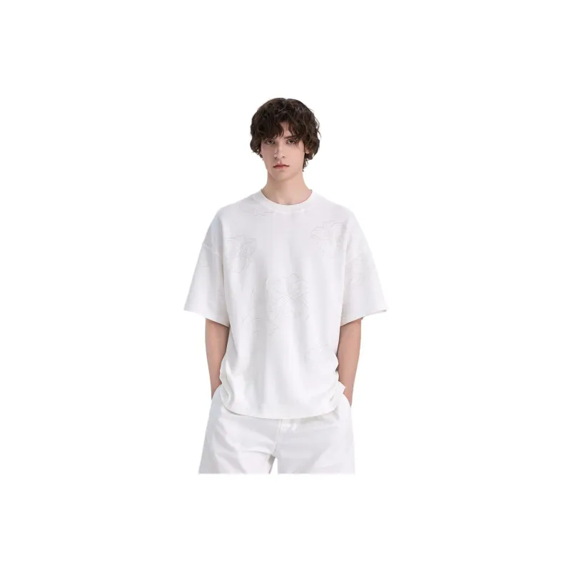 WILD LEADER T Shirts Unisex Minimalist White[TW5118154]-0