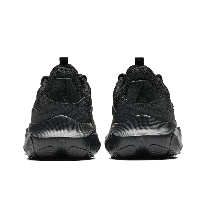 Anta Anti Slip Wear Resistant Low Top Training Running Shoes Men's Dark Moon Black-3