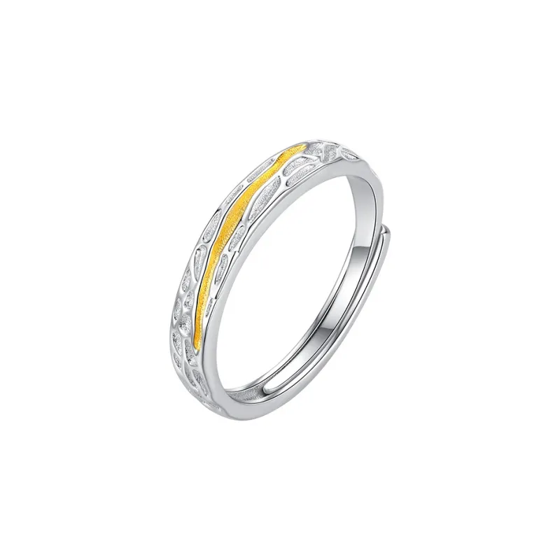 Ascending 925 Sterling Silver Rings Unisex-1