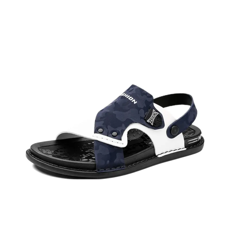 XIMO BULL Beach Sandals Men Blue-9
