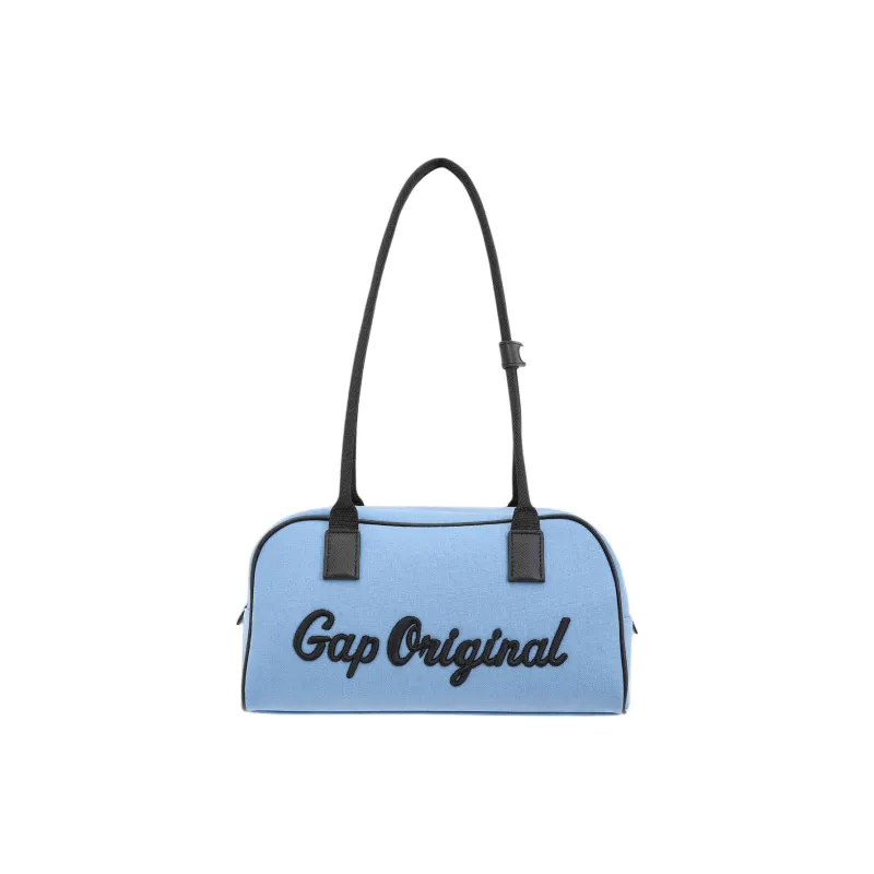 GAP Cotton Handbag, Shoulder Bag Trumpets Women's Khaki/Blue-2