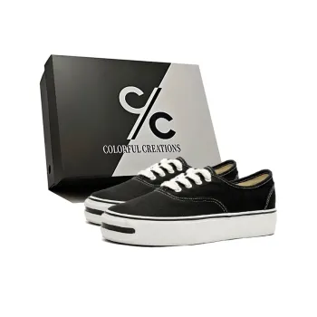Colorful Creations Slip Resistant, Abrasion Resistant, Lightweight, Breathable Low Top Skateboard Shoes Men's