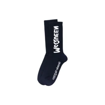 Alexander McQueen Graffiti Logo Socks