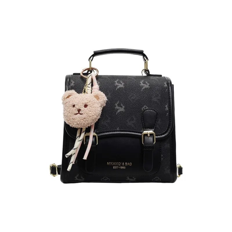 Yalu PU One Shoulder Crossbody Backpack Women's Multicolor-18