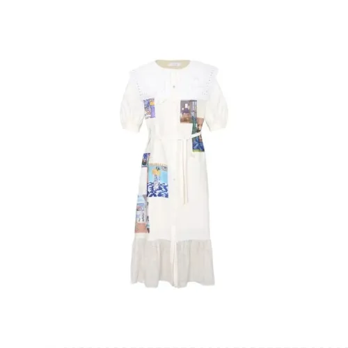 Lookinto Short Sleeved Dress Women's