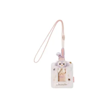 Disney Fabric Card Holder Regular Women's Pink