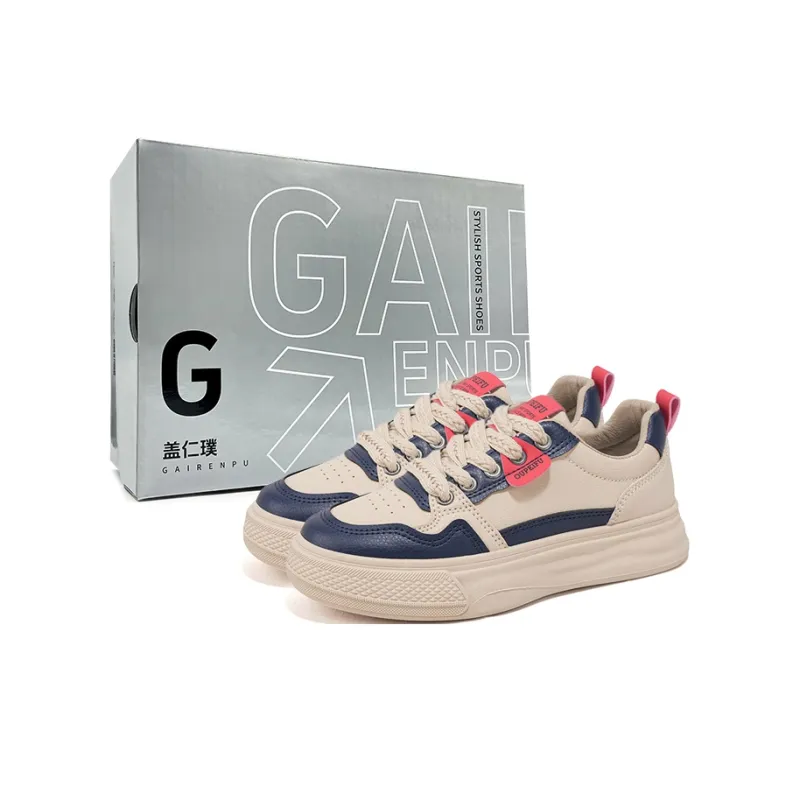 Gai Renpu Slip Resistant, Abrasion Resistant, Breathable Low Top Skateboard Shoes Women's-5