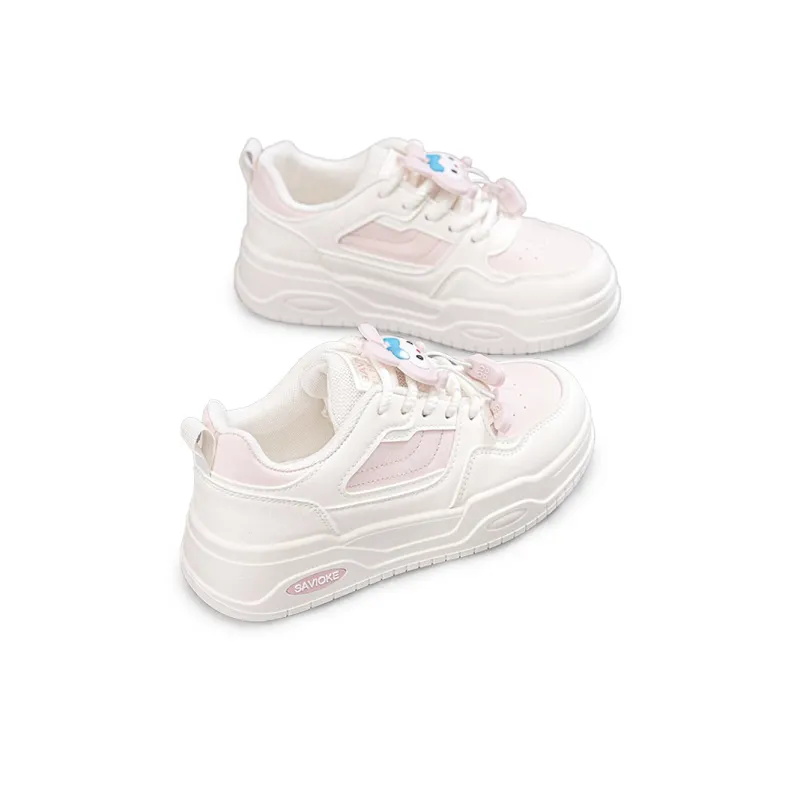 Gai Renpu Anti Slip And Wear Resistant Height Increasing Low Top Skateboard Shoes Women's-8