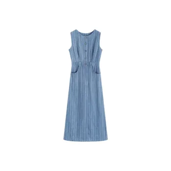 RTNH Sleeveless Dresses Women's Blue