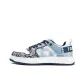 White Blue Mesh