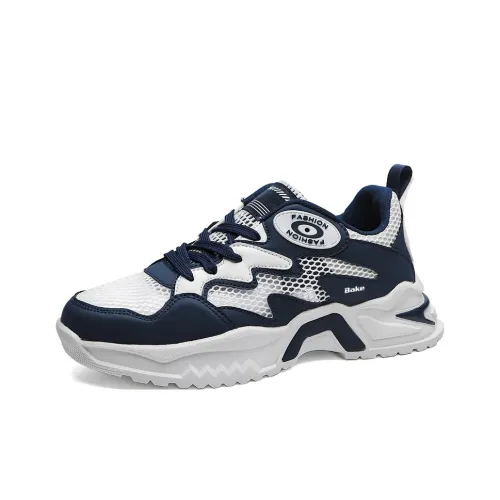 BAKE Anti Slip Wear Resistant Low Top Chunky Sneakers Men's