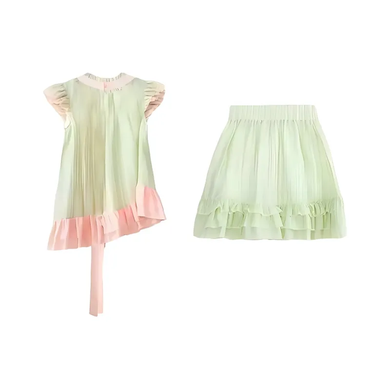 KKX Two Piece Skirt Sets Women's-1