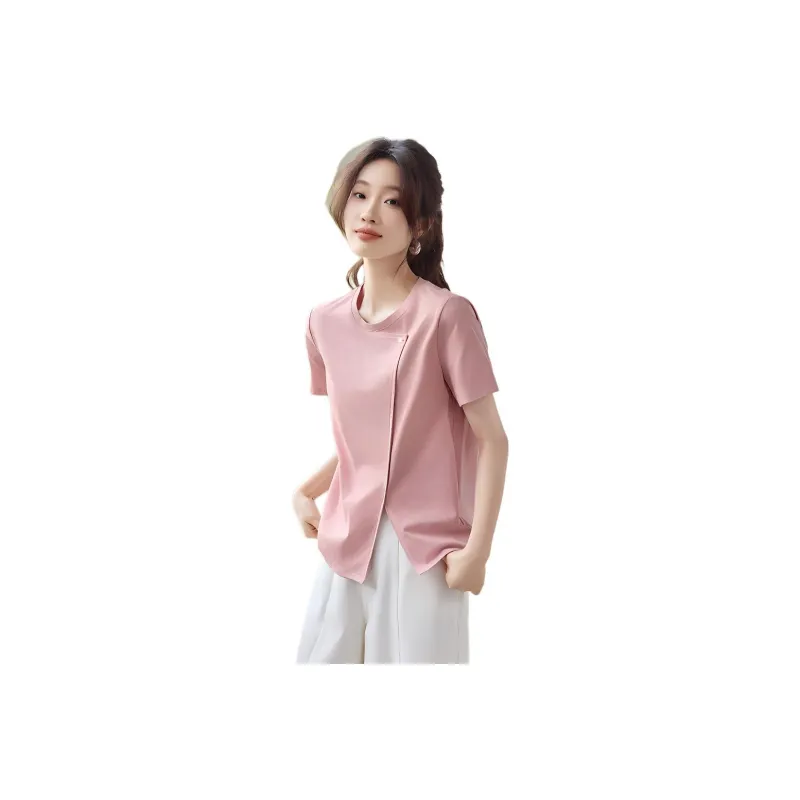 Flowers In Water Regular T Shirt Women's-0